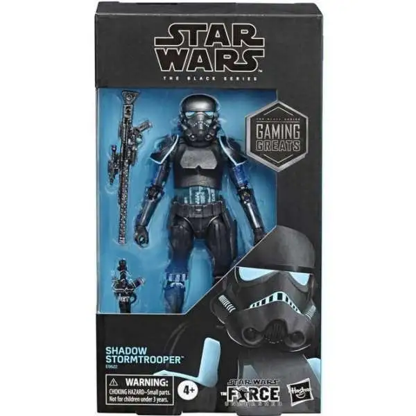 Star Wars The Force Unleashed Black Series Shadow Stormtrooper Exclusive Action Figure
