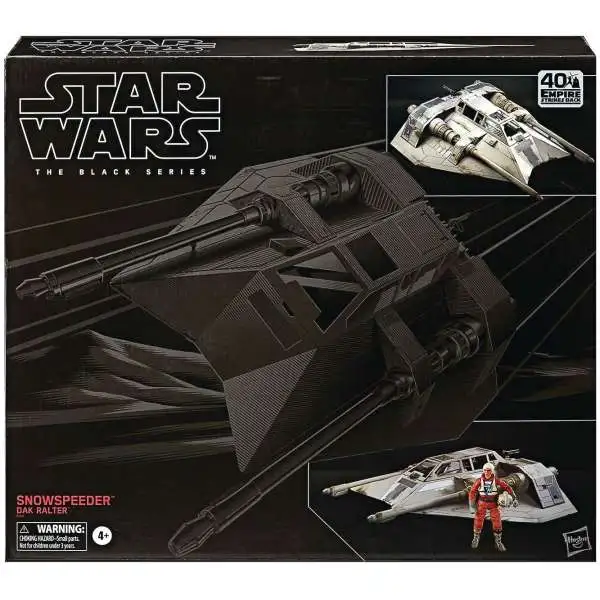 Star Wars Rebels Black Series Snowspeeder with Dak Ralter Action Figure Vehicle