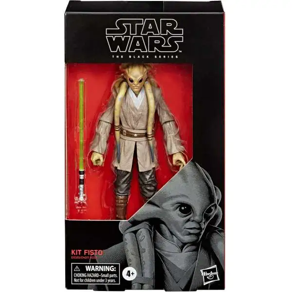 Star Wars Attack of the Clones Black Series Wave 4 Kit Fisto Action Figure