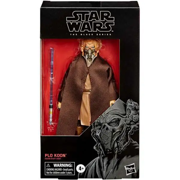 Star Wars Attack of the Clones Black Series Plo Koon Action Figure (Pre-Order ships September)