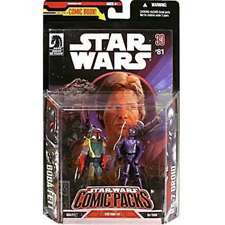 Star Wars Expanded Universe Comic Packs 2007 Boba Fett & RA-7 Droid Exclusive Action Figure 2-Pack