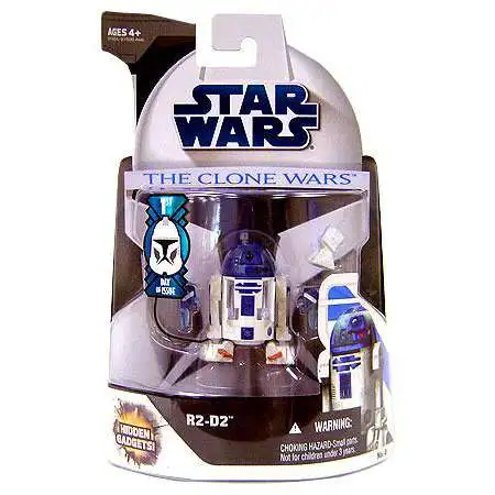 Star Wars Clone Wars 2008 R2-D2 Action Figure #8 [First Day of Issue]