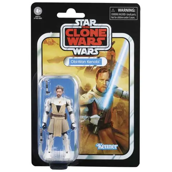 Star Wars Clone Wars 2020 Vintage Collection Obi Wan Kenobi Action Figure