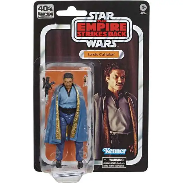 Star Wars The Empire Strikes Back 40th Anniversary Wave 2 Lando Calrissian Action Figure [Damaged Package]