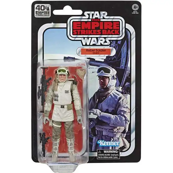 Star Wars The Empire Strikes Back 40th Anniversary Wave 2 Rebel Soldier Action Figure [Hoth, Damaged Package]