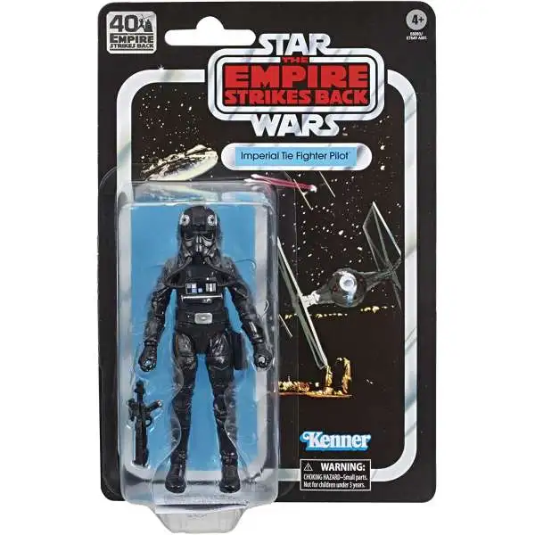 Star Wars The Empire Strikes Back 40th Anniversary Wave 2 Imperial TIE Fighter Pilot Action Figure