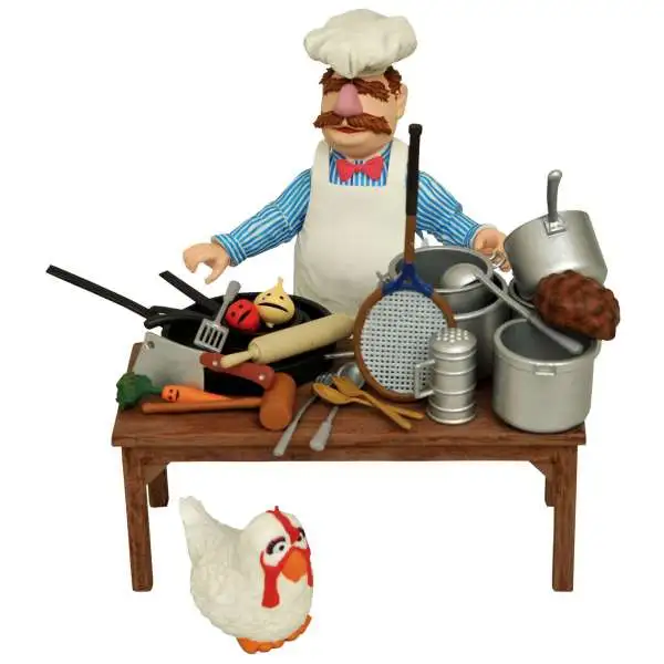 The Muppets Swedish Chef Action Figures