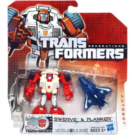 Transformers Generations 30th Anniversary Swerve & Flanker Legend Action Figure 2-Pack