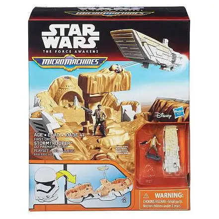 Star Wars The Force Awakens Micro Machines First Order Stormtrooper Playset