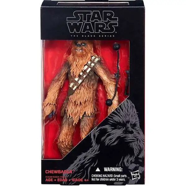 Star Wars The Force Awakens Black Series Chewbacca Action Figure