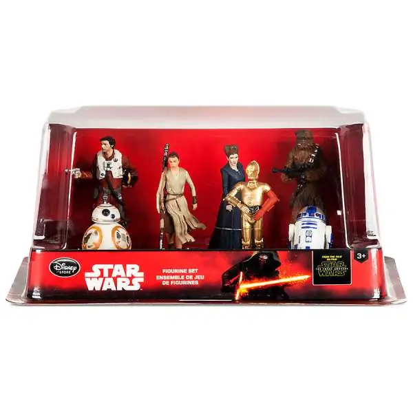 Disney Star Wars The Force Awakens Resistance 7 Piece PVC Figure Set [Damaged Package]