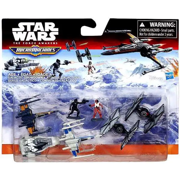 Star Wars The Force Awakens Micro Machines Galactic Showdown Deluxe Vehicle Pack [Damaged Package]