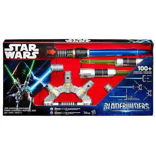 Star Wars The Force Awakens Bladebuilders Jedi Master Lightsaber Roleplay Toy [Damaged Package]