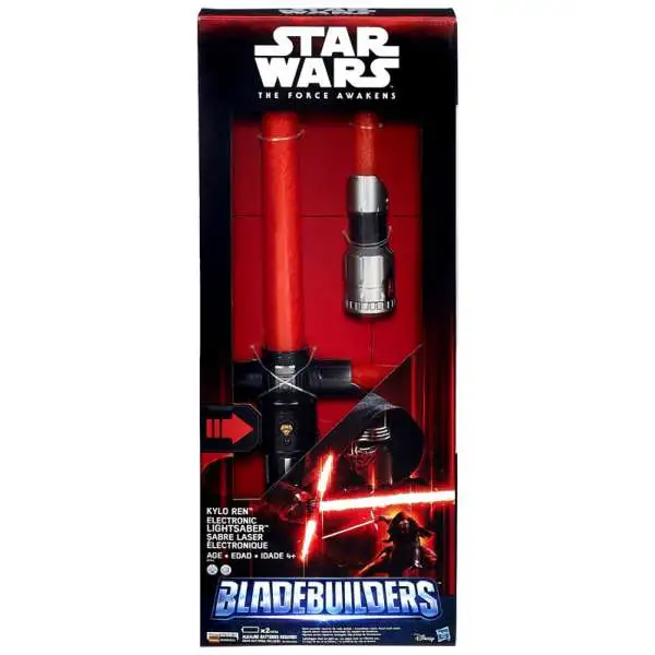 Star Wars The Force Awakens Bladebuilders Kylo Ren Electronic Lightsaber [Damaged Package]