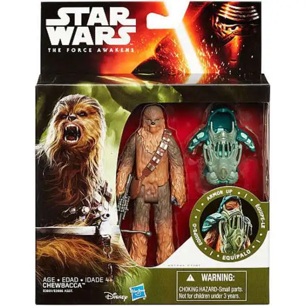 Star Wars The Force Awakens Mission Armor Chewbacca Action Figures [Forest Mission Armor]