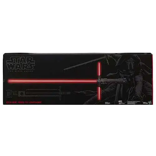 Star Wars The Force Awakens Black Series Kylo Ren Force FX Electronic Lightsaber [Damaged Package]