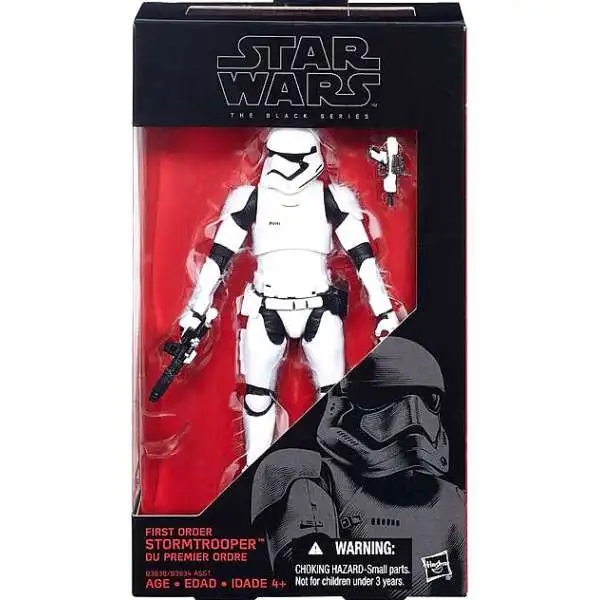 Star Wars The Force Awakens Black Series First Order Stormtrooper Action Figure