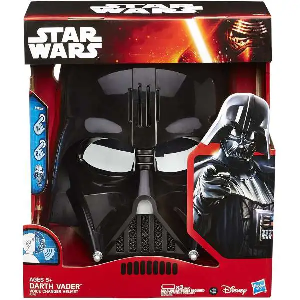 Star Wars The Force Awakens Darth Vader Voice Changer Helmet