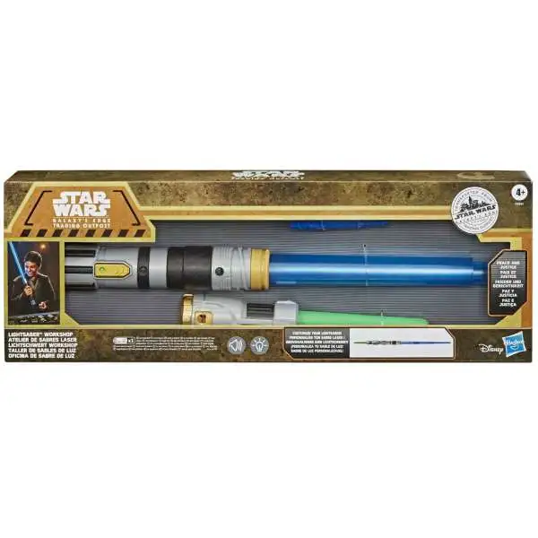 Star Wars Galaxy's Edge Lightsaber Workshop Peace & Justice Electronic Lightsaber