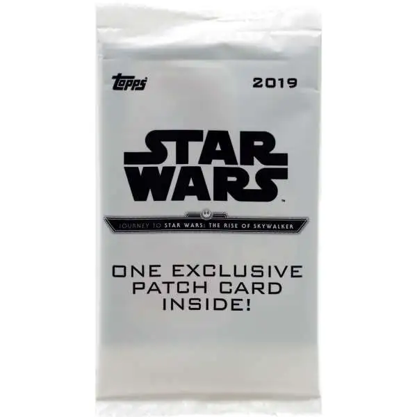 Journey to Star Wars The Rise of Skywalker Trading Card Exclusive Patch Pack [1 JUMBO Patch Card]