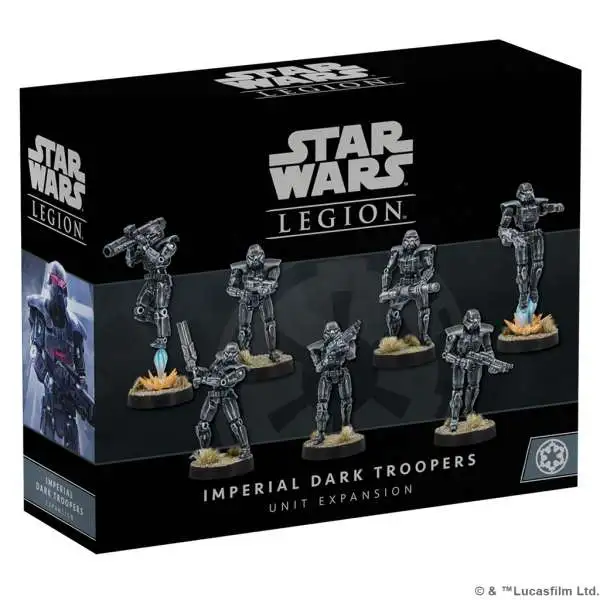 Star Wars Legion Imperial Dark Troopers Commander Expansion