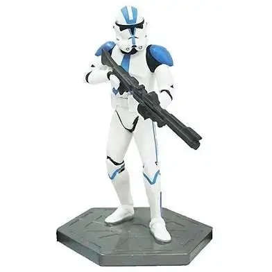 Disney Star Wars Troopers Phase II Blue Trooper 4-Inch PVC Figure [Loose]