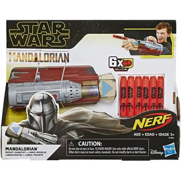 Star Wars The Mandalorian Nerf Mandalorian Rocket Gauntlet Blaster