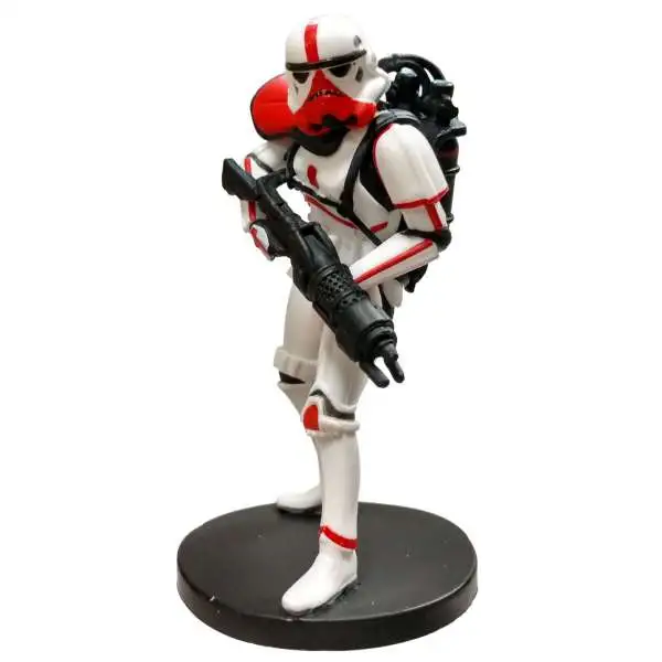 Disney Star Wars The Mandalorian Incinerator Stormtrooper 3.5-Inch PVC Figure [Loose]