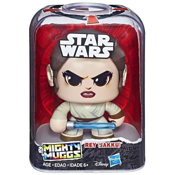 Star Wars The Force Awakens Mighty Muggs Rey Vinyl Figure