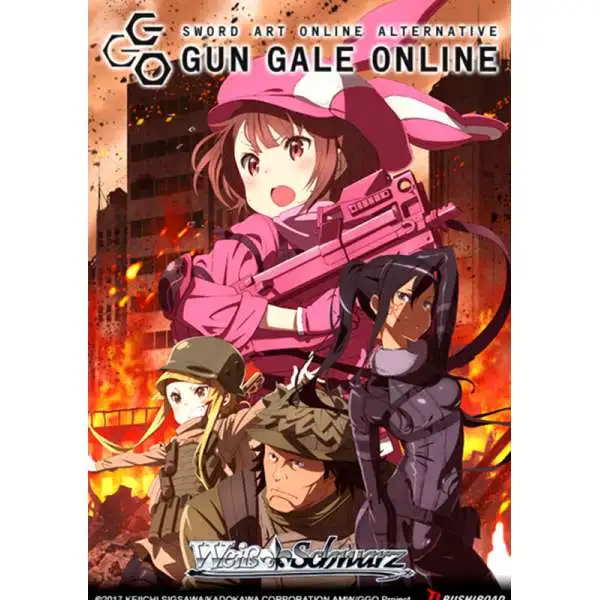 Weiss Schwarz Trading Card Game Sword Art Online Alternative Gun Gale Online Booster Box [20 Packs]
