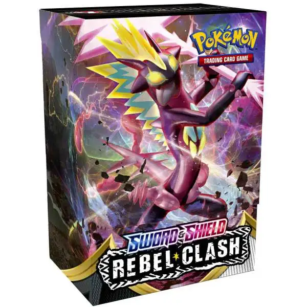 Pokemon Sword & Shield Rebel Clash Build & Battle Set [4 Booster Packs & 23-Card Evolution Pack!]