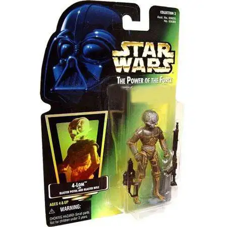Star Wars The Empire Strikes Back Power of the Force POTF2 Collection 2 4-Lom Action Figure [Hologram Card, Damaged Package]