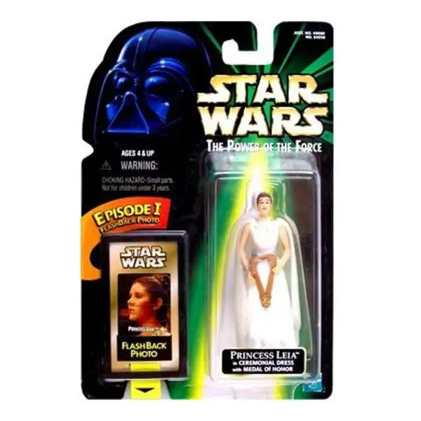 Star Wars A New Hope Power of the Force POTF2 Flashback Princess Leia in Ceremonial Dress Action Figure