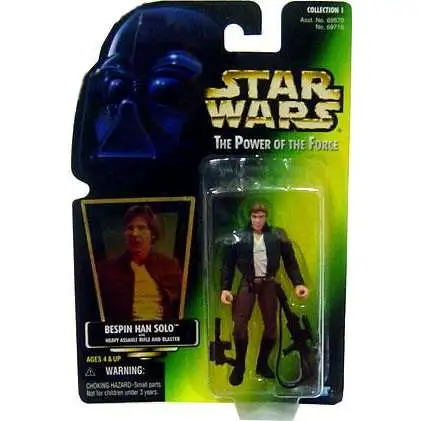 Star Wars The Empire Strikes Back Power of the Force POTF Collection 1 Han Solo Action Figure [Bespin ]