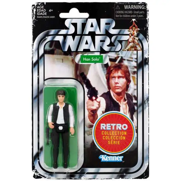 Star Wars A New Hope Retro Collection Han Solo Action Figure