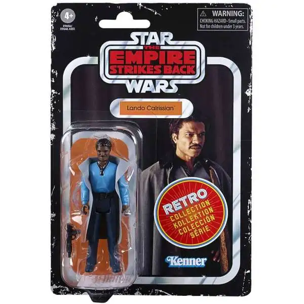Star Wars The Empire Strikes Back Retro Collection Lando Calrissian Exclusive Action Figure