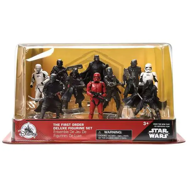 Disney Star Wars The Rise of Skywalker The First Order Exclusive 10-Piece PVC Figure Play Set