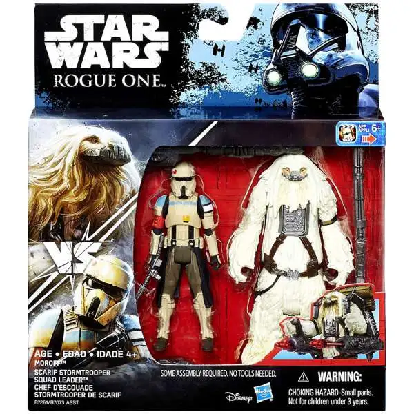 Star Wars Rogue One Moroff & Scarif Stormtrooper Squad Leader Action Figure 2-Pack
