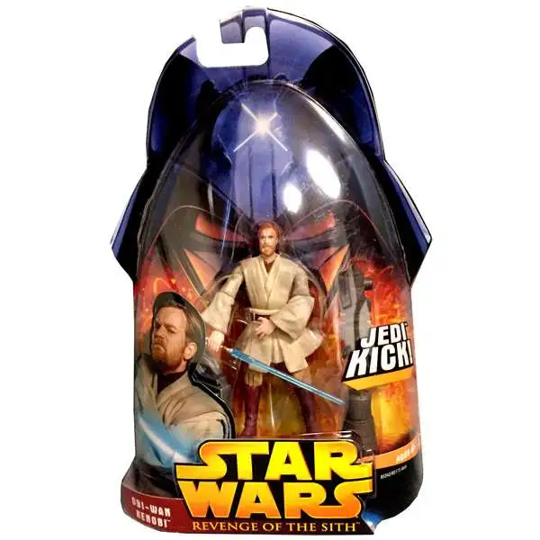 Star Wars Revenge of the Sith 2005 Obi-Wan Kenobi Action Figure #27