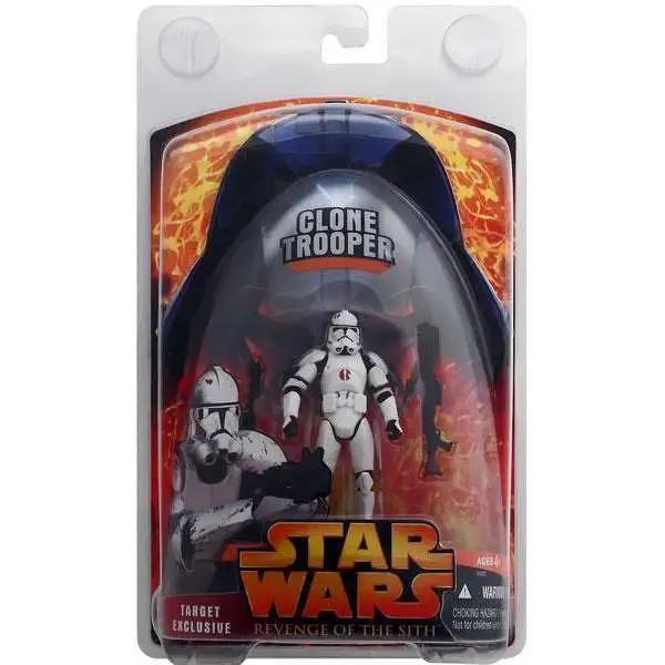 Star Wars Revenge of the Sith Clone Trooper Exclusive Action Figure