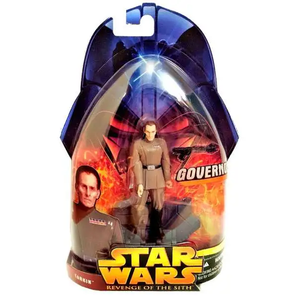 Star Wars Revenge of the Sith 2005 Governor Tarkin Action Figure #45
