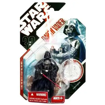 Star Wars A New Hope 2007 30th Anniversary Wave 3 Darth Vader Action Figure #16 [Obi-Wan Duel]