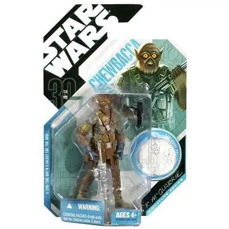 Star Wars Expanded Universe 2007 30th Anniversary Wave 3 Chewbacca Action Figure #21 [McQuarrie Concept]
