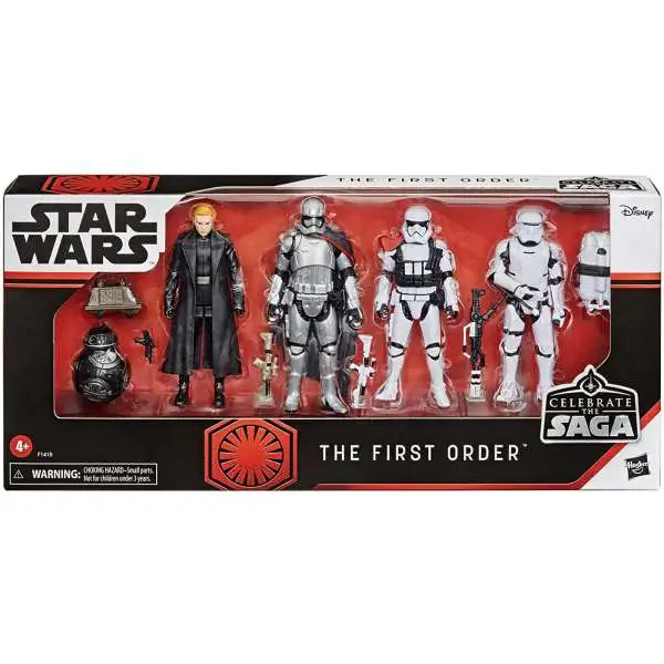 Star Wars Celebrate the Saga The First Order Action Figure 5-Pack [Flametrooper, Captain Phasma, General Hux & First Order Trooper Officer]