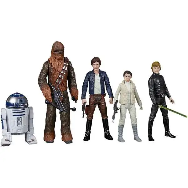 Star Wars Celebrate the Saga Rebel Alliance Exclusive Action Figure 5-Pack [R2-D2, Han Solo, Princess Leia, Chewbacca & Luke Skywalker]