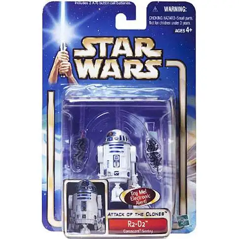 Star Wars Attack of the Clones 2002 Collection 2 R2-D2 Action Figure #14 [Coruscant Sentry, Damaged Package]