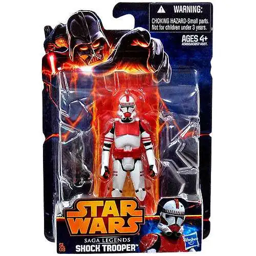Star Wars Revenge of the Sith 2013 Saga Legends Clone Shock Trooper Action Figure SL08 [Loose]