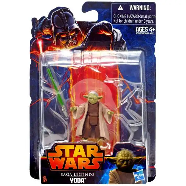 Star Wars Attack of the Clones 2013 Saga Legends Yoda Action Figure SL07 [Loose]