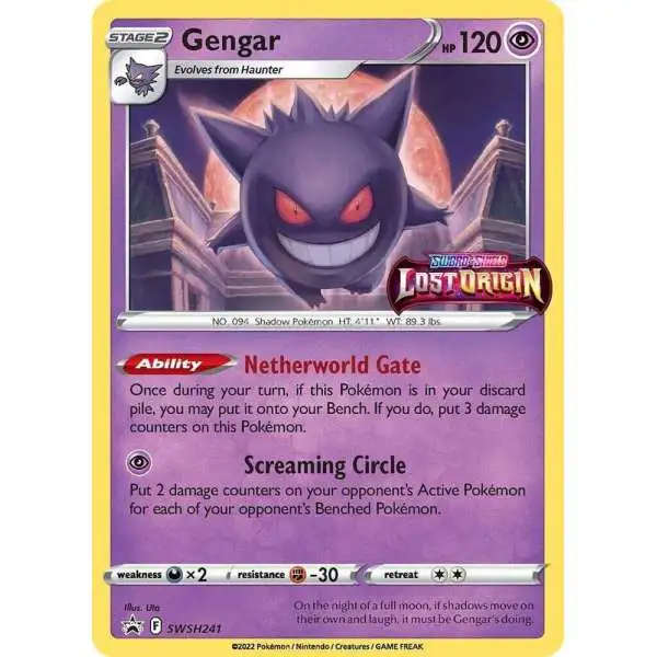 original gengar pokemon card 066/196 - Lost Origin - Pokemon Trading - Gastly Haunter Having been authenticated and graded Gengar | Lost Origin |