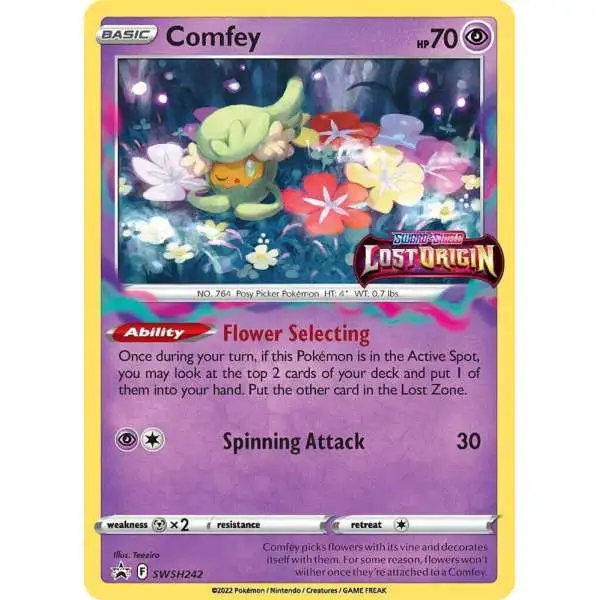 Pokemon Lost Origin Comfey Loose Deck SWSH242